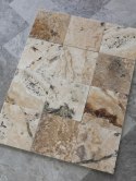 Trawertyn Philadelphia Niewypełniony Szlif Bębnowany 20,3x20,3x1,2 cm