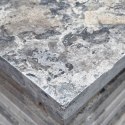 Trawertyn Silver Latte Greige Bębnowany 61x61x3 cm