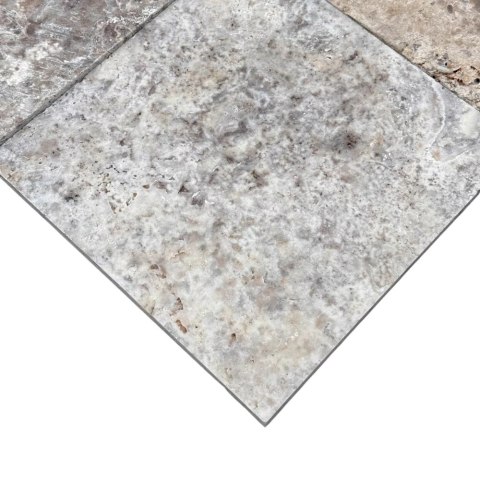 Trawertyn Silver Latte Greige Bębnowany French Pattern 12mm 1kpl= 0,742m2 | Komplet Rzymski