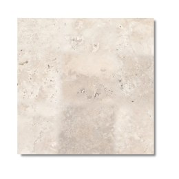 Trawertyn Super Light Szlifowany Niewypełniony Modern Tumbled 20,3x20,3x1,2 cm