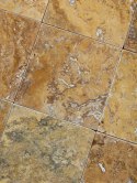 Trawertyn Yellow Szlifowany Niewypełniony Modern Tumbled 20,3x20,3x1,2 cm