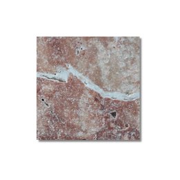 Trawertyn dekoracyjny Pink Old Tumbled 10×10×1 cm