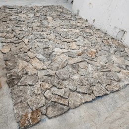 Trawertyn dzikówka / crazy wall Rockface Silver
