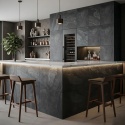 Fornir Kamienny Black Slate XXL 122x280x0,2cm