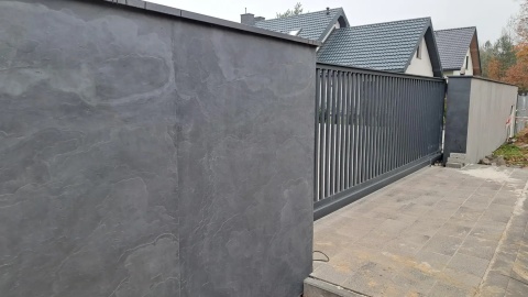 Fornir Kamienny Black Slate XXL 122x280x0,2cm