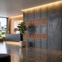 Fornir Kamienny Black Slate XXL 122x305x0,2cm