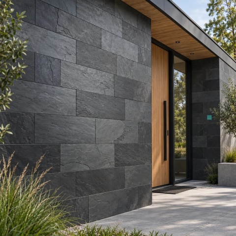 Łupek Black Slate naturalny 60x30x1,2 INH