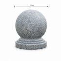 Ogrodowa Kula Granitowa polerowana G603 fi 25cm