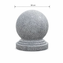 Ogrodowa Kula Granitowa polerowana G603 fi 30 cm