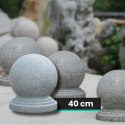 Ogrodowa Kula Granitowa polerowana G603 fi 40 cm