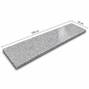 Parapet / Stopnica granitowa szara polerowana G603 150x33x2 cm