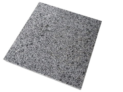 Płytka granitowa Dark Grey New G654 płomieniowana 60x60x3 cm