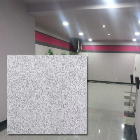 Płytka granitowa szara płomieniowana G603 New 60x60x2 cm