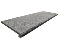 Schodek Granitowy G654 New Dark grey 100x35x2 stopnica Bullnose | Obrzeże basenowe