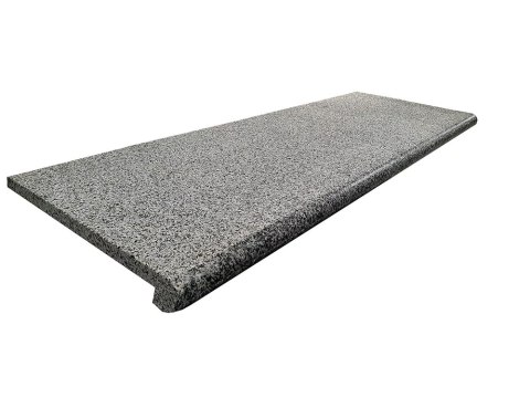 Schodek Granitowy G654 New Dark grey 100x35x2 stopnica Bullnose | Obrzeże basenowe