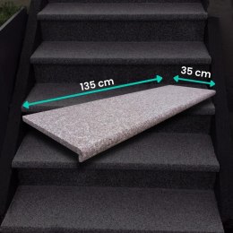 Schodek Granitowy G664 135x35x2 stopnica Bullnose