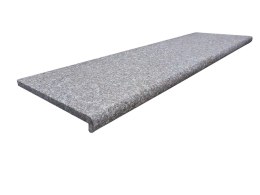 Stopnica granitowa Bullnose G664 Królewski Brąz 100x35x2 cm płomieniowana
