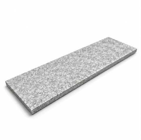 Stopnica Granitowa G602 płomieniowana 150x33x2 cm / 2 krawędzie wykończone