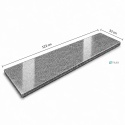 Stopnica / Parapet granitowy grafitowy polerowany G654 NEW 122x33x2 cm