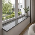 Stopnica / Parapet granitowy grafitowy polerowany G654 NEW 92x33x2 cm