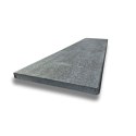 Stopnica Płomieniowana G690 Bazalt polerowana bullnose 160x40x3 cm