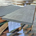 Stopnica Płomieniowana G690 Bazalt polerowana bullnose 160x40x3 cm