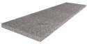 Stopnica granitowa płomieniowana Królewski Brąz G664 150x33x3 cm