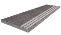 Stopnica granitowa polerowana z antypoślizgiem G664 100x35x2 cm