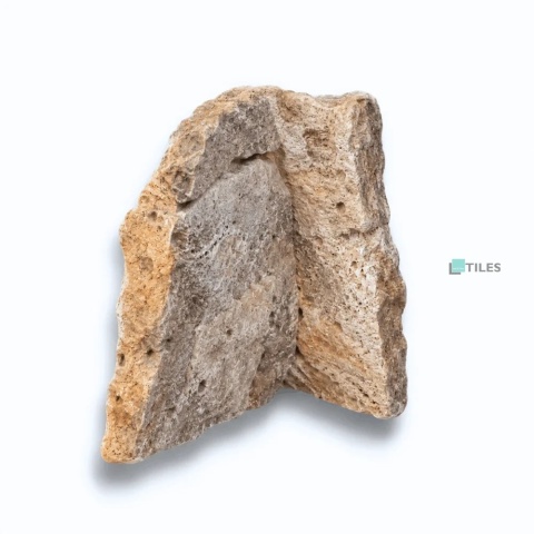 Trawertyn dzikówka Rockface Silver Narożnik